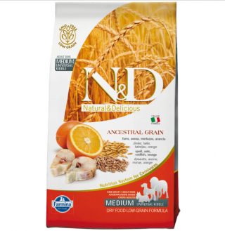 N&D Düşük Tahıllı Medium Morina Balıklı ve Portakallı 2.5 kg 2500 gr Köpek Maması kullananlar yorumlar